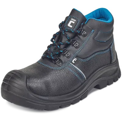 Raven Work Shoe High Size 45 Black