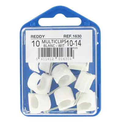 Reddy Nail Clips 10-14 mm White
