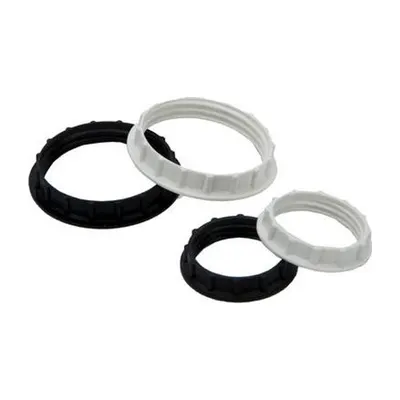 Ring Black E27 2pcs