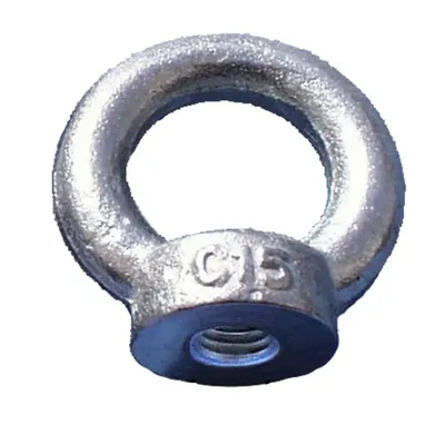 Ring Nut Zinc Plated M6