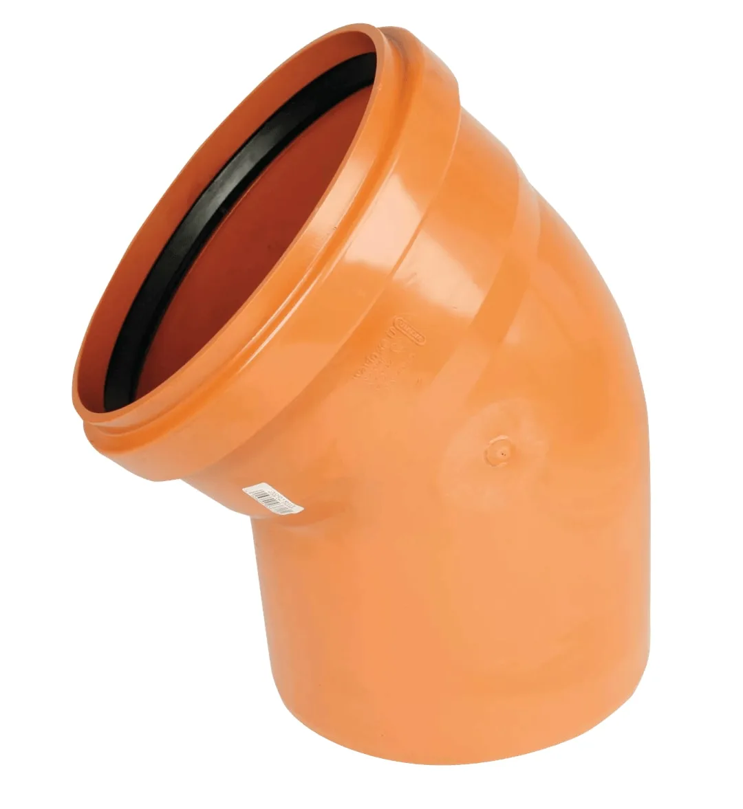 Rioolbocht 160 mm 45° Mf R/b