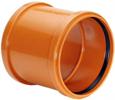 Rioolmof 125 mm Roodbruin