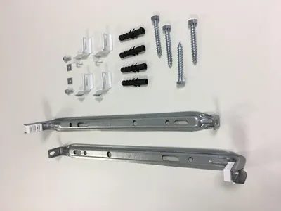 Rofix Trias Set 2 J-Consoles voor Paneelradiator Henrad H400mm