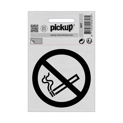 Route Alu Picto 80x80 Verboden Roken