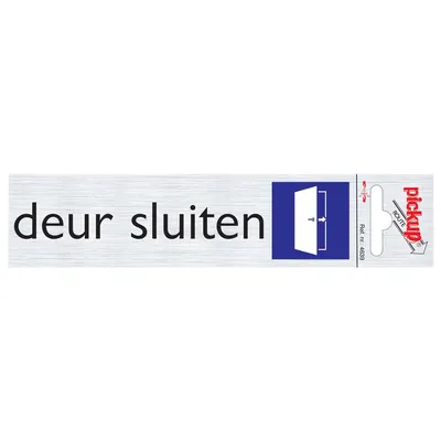 Route Alulook 164x44 Deur Sluiten