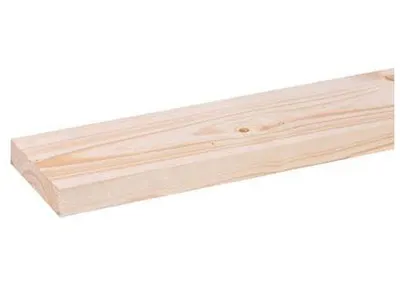 Ruwe Lat Vuren 38x38mm 210 cm