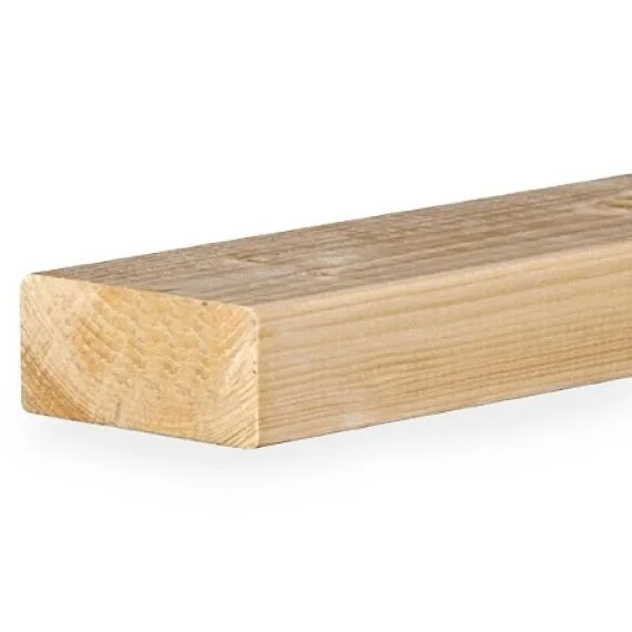 Ruwe Lat Vuren 50x125mm 240 cm