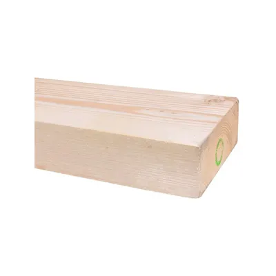 Ruwe Lat Vuren 63x150mm 240 cm 1