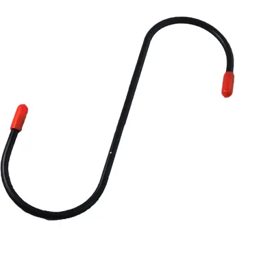 S-Hooks Black Plastic Cap 200 m