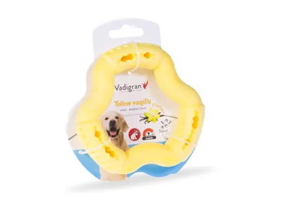 Samy Hond Tpr Ring Yellow 12 cm Vanilla 3