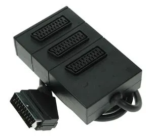 Scart Repartition Cable 3 Way Female