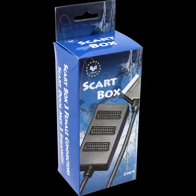 Scart Box with 3 Inputs with 0.5 m Cable 106106