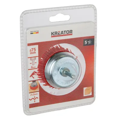 Brosse Circulaire pour Perceuse Ø 75 Cuivré