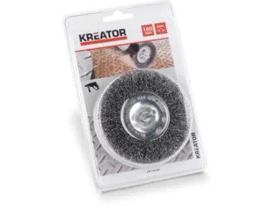 Brosse Circulaire pour Perceuse Ø 100 mm Acier