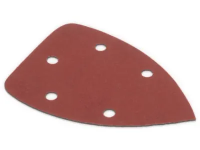 Papier Abrasif Ponc. Palme 140x140x80mm - G180 - 5 Pcs