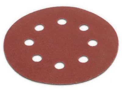 Papier Abrasif Circ. Ø 115 mm - G180 - 5 Pcs