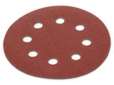 Papier Abrasif Circ. Ø 115 mm - G80 - 5 Pcs
