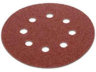 Papier Abrasif Circ. Ø 125 mm - G60 - 5 Pcs