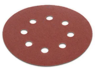 Papier Abrasif Circ. Ø 125 mm - G80 - 5 Pcs