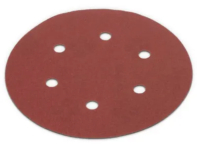 Papier Abrasif Circ. Ø 150 mm - G180 - 5 Pcs