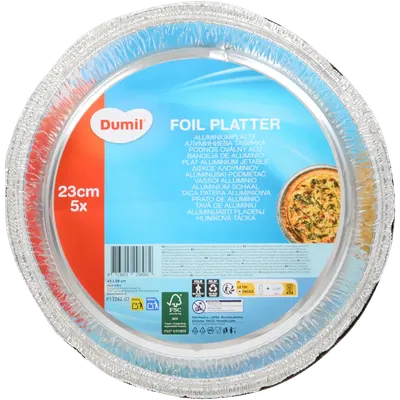 Serving Bowl Aluminum 5pcs 23 cm