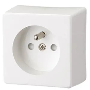Single Socket Indoor - Cream
