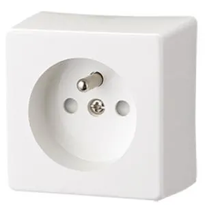 Single Socket Indoor - Cream