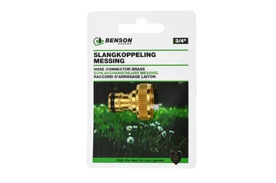 Slangkoppeling Messing 3/4 5