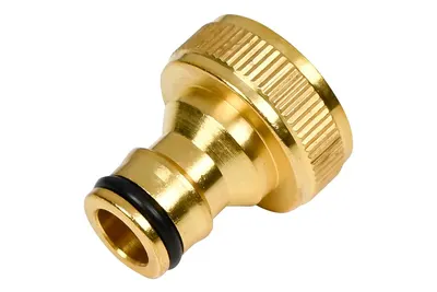 Slangkoppeling Messing 3/4 1