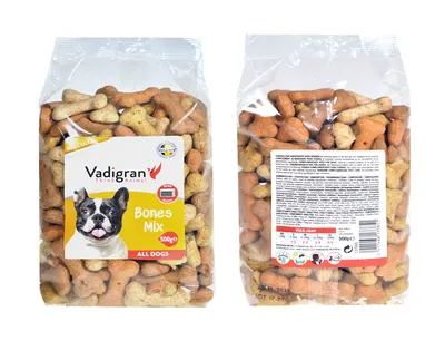 Snack Hond Biscuits Bones Mix 500 g 3