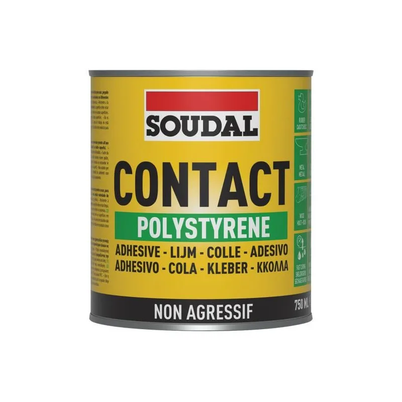 Soudal Contactlijm Polystrene 750 ml
