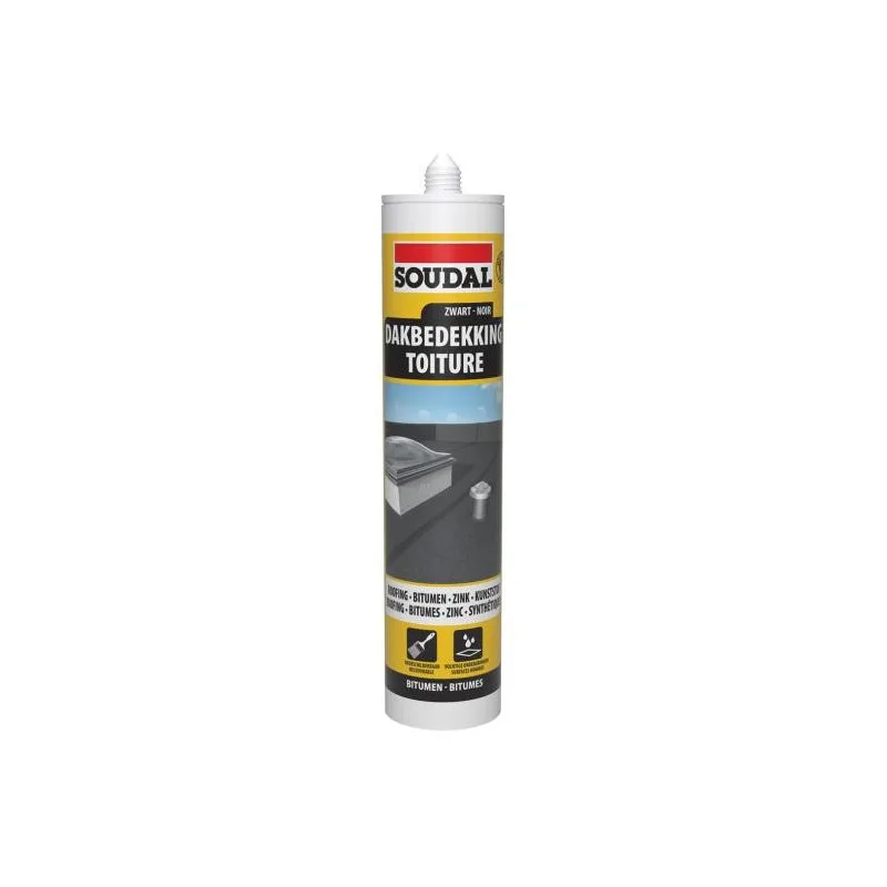 Soudal Dakbedekking Bitumen Zwart