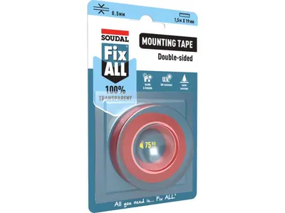 Soudal Fix All Mount Tape Transparent