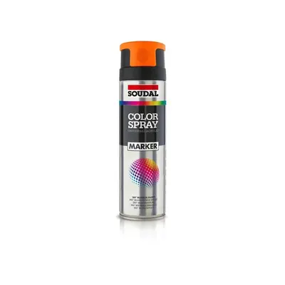 Soudal Fluo Color Spray Orange 500 ml