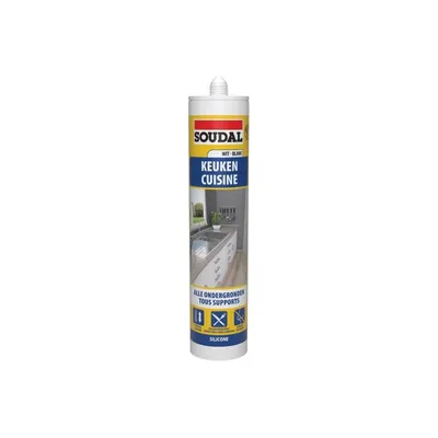Soudal Cuisine Silicone Blanc
