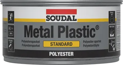 Soudal Metal Plastic Polyester Filler 250 g