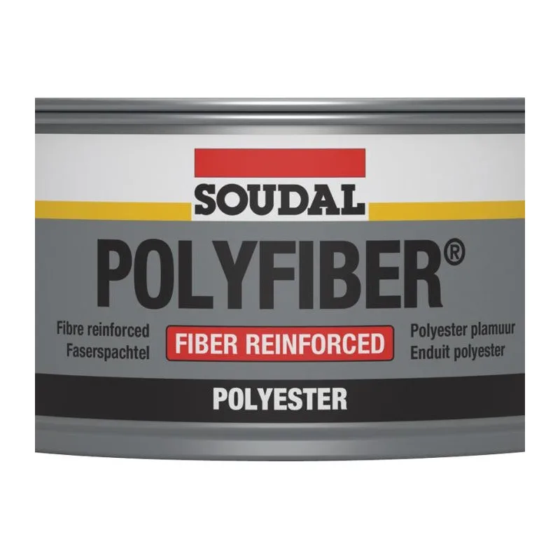 Soudal Polyfiber Grijs 250gr