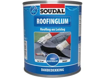 Soudal Roofing Lijm Zwart 4 l
