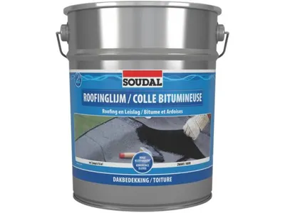 Colle Soudal pour Toiture Noir 750 ml