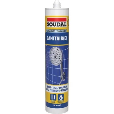 Kit Sanitaire Soudal Transparent 290 ml