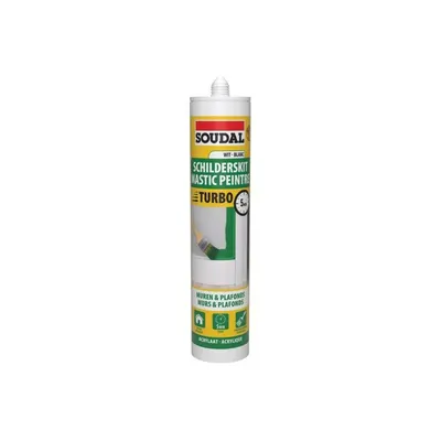 Kit de Peinture Soudal Turbo Blanc 290 ml