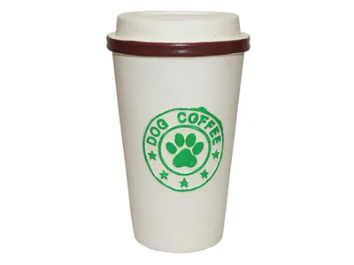 Speelgoed Hond Latex Dog Coffee 14 cm 1