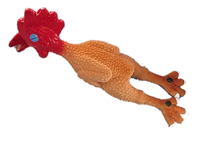 Speelgoed Hond Latex Kip 16 cm 1
