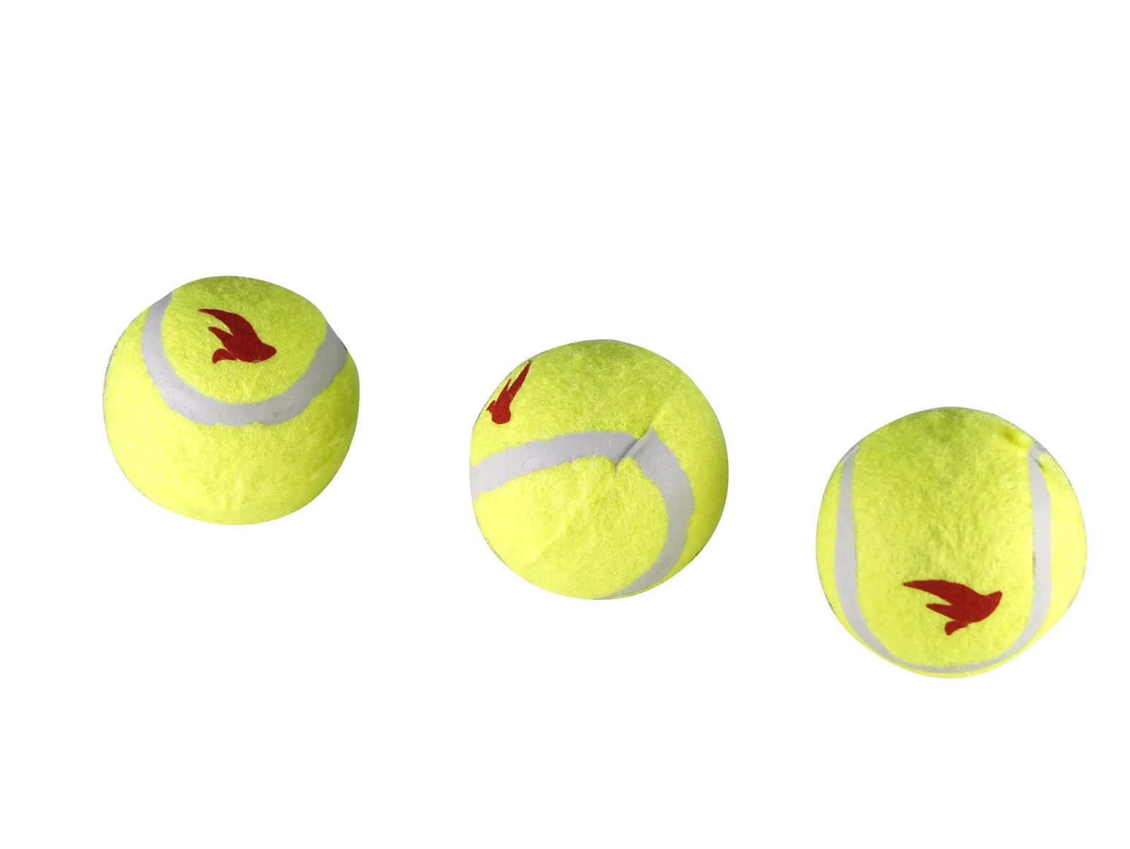 Balle de Tennis pour Chien Jouet 5 cm 3pcs 1