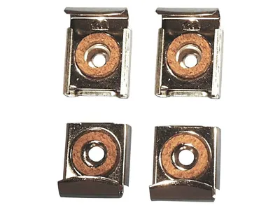 Spiegel Klem Set Rvs