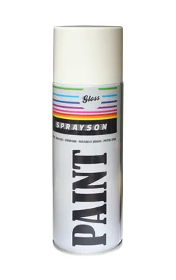 Spray Can White Ral 9010 400 ml
