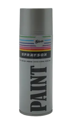 Spray Can Silver 400 ml