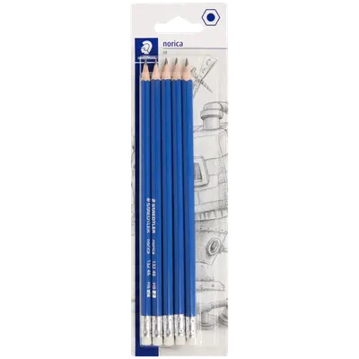 Staedtler Potloden 5st met Gum 2