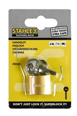 Stahle Hangslot 20 mm 4