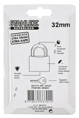 Stahle Hangslot 32 mm 4